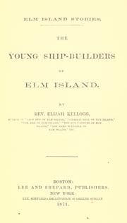 Tapa de The young ship-builders of Elm Island