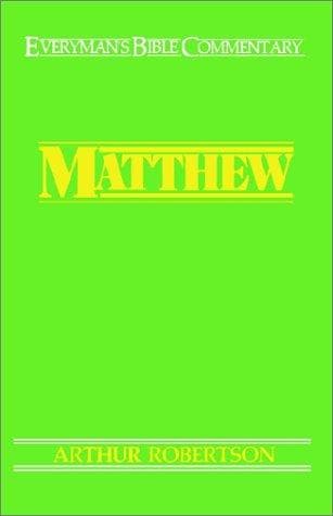 Tapa de Matthew