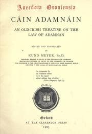 Tapa de Cáin Adamnáin
