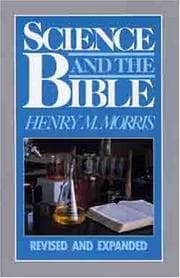 Tapa de Science and the Bible