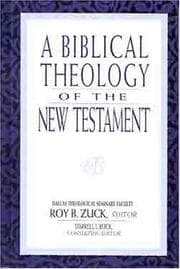 Tapa de A biblical theology of the New Testament
