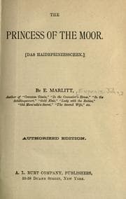 Tapa de The princess of the Moor, (das Haideprinzesschen)