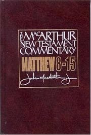 Tapa de Matthew 8-15