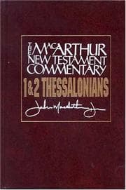 Tapa de First & Second Thessalonians - New Testament Commentary (Macarthur New Testament Commentary Serie)