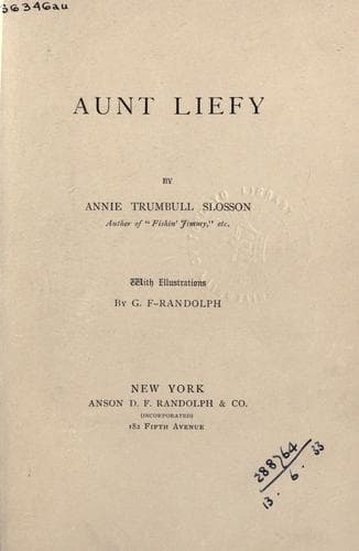 Tapa de Aunt Liefy