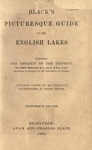 Tapa de Black's picturesque guide to the English lakes