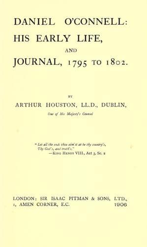 Tapa de Daniel O'Connell
