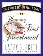 Tapa de "The world's easiest pocket guide" to planning your first investment