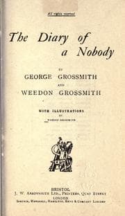 Tapa de The diary of a nobody [by] George Grossmith and Weedon Grossmith