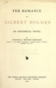Tapa de The romance of Gilbert Holmes