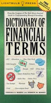 Tapa de Dictionary of financial terms