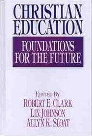Tapa de Christian education