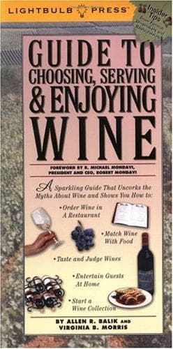 Tapa de Guide to choosing, serving & enjoying wine