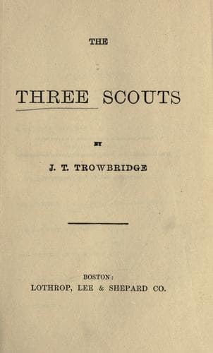 Tapa de The three scouts