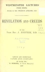 Tapa de Revelation and creeds