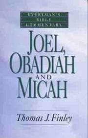 Tapa de Joel, Obadiah and Micah- Bible Commentary (Everymans Bible Commentaries)