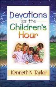 Tapa de Devotions for the Childrens Hour