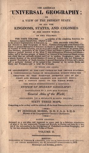 Tapa de The American universal geography, or, A view of the present state of all the kingdoms, states and colonies in the known world ..