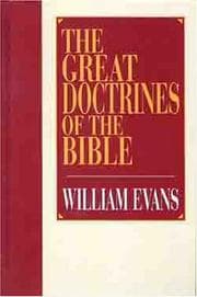 Tapa de The Great Doctrines of the Bible