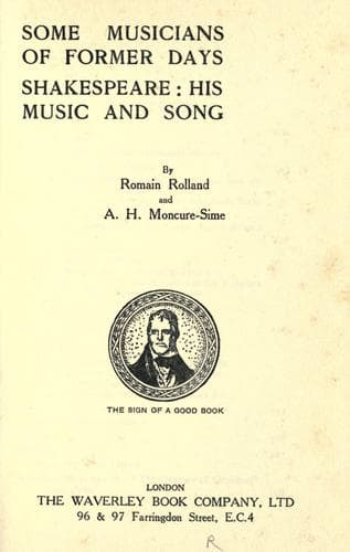 Tapa de Musiciens d'autrefois