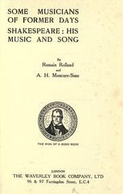 Tapa de Musiciens d'autrefois