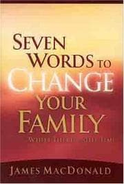 Tapa de Seven Words to Change Your Family While There's Still Time