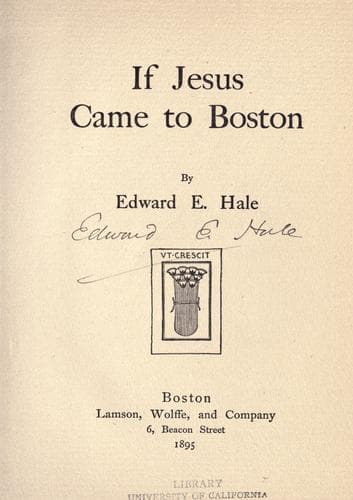 Tapa de If Jesus came to Boston