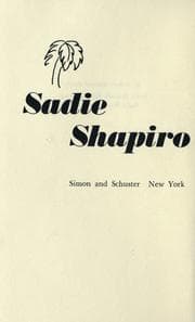 Tapa de Sadie Shapiro in Miami