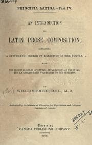 Tapa de Principia latina