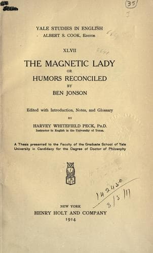 Tapa de The magnetic lady