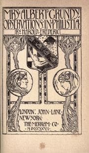 Tapa de Mrs. Albert Grundy