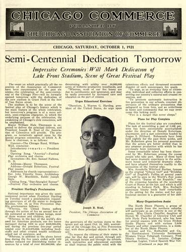 Tapa de Chicago Fire semi-centennial celebration issue