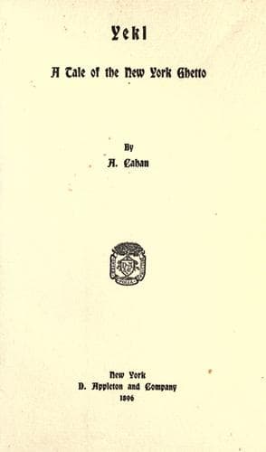 Tapa de Yekl