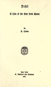 Tapa de Yekl
