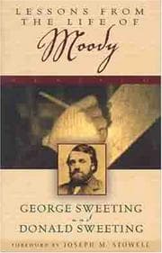 Tapa de Lessons from the life of Moody