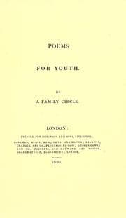 Tapa de Poems for youth