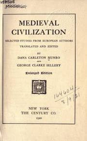 Tapa de Medieval civilization