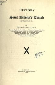 Tapa de History of Saint Andrew's Church