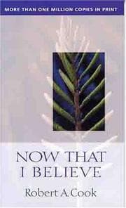Tapa de Now That I Believe