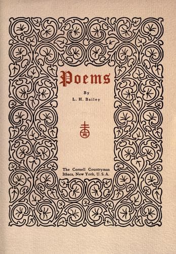 Tapa de Poems