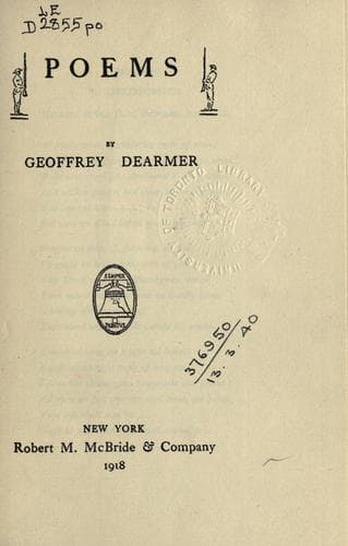 Tapa de Poems
