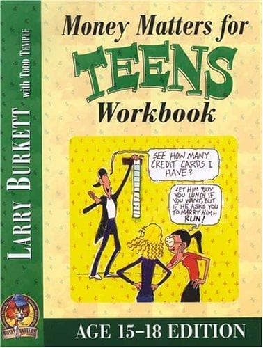 Tapa de Money Matters for Teens