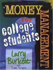 Tapa de Money Management for College Students