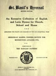 Tapa de St. Basil's hymnal