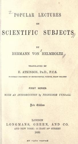 Tapa de Populäre wissenschaftliche Vorträge