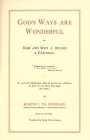 Tapa de God's ways are wonderful, or