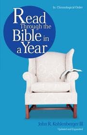 Tapa de Read Through the Bible in a Year