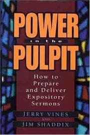 Tapa de Power in the pulpit