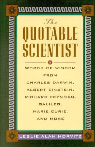 Tapa de The quotable scientist