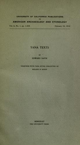 Tapa de Yana texts
